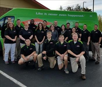 Our Team in 2017, team member at SERVPRO of The Mountains