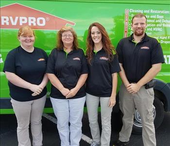Our Detail Crew 2017, team member at SERVPRO of The Mountains