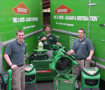Restoration Technicians circa 2010, team member at SERVPRO of The Mountains
